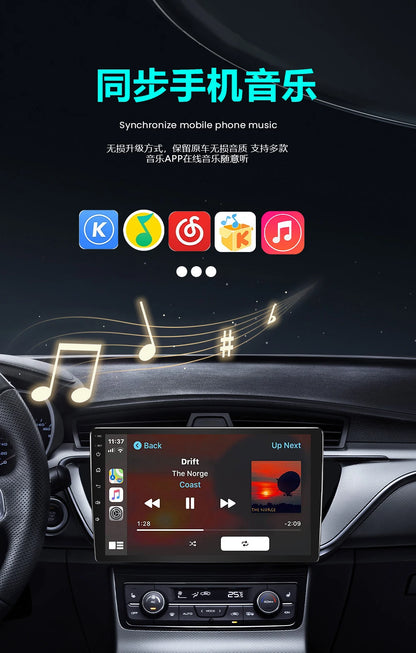 Adaptateur CarPlay 4-en-1 Nouvelle Version, Sans Fil, Bluetooth, Mise en Miroir d'Écran, Intelligent, Plug-and-Play
